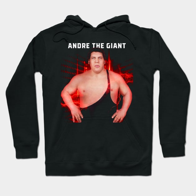 Andre The Giant Hoodie by Crystal and Diamond